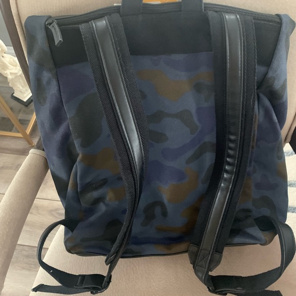 NWT 3.1 Phillip Lim x Target XXO Blue Camouflage Backpack Gender Neutral - Picture 3 of 5